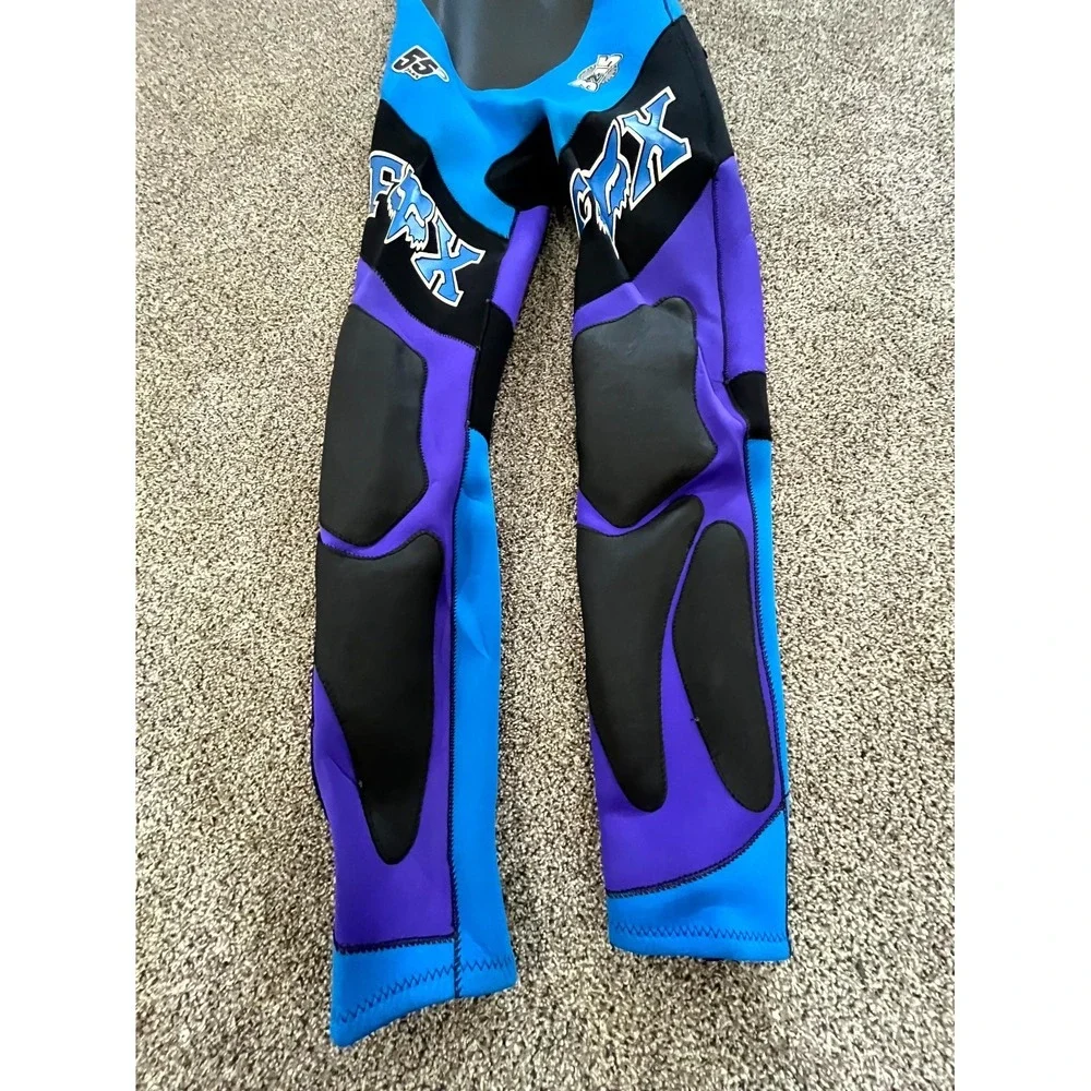 Vintage‎ Fox Racing Radiator 3 Wetsuit Mens Medium Purple Mountain Bike Gear